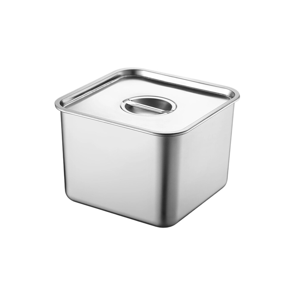 Sturdy Nonrust Steel Powdered Seasoning Dispenser Square-4 7627001369245