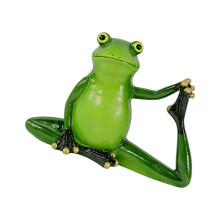 Leuke kikkers ornament gedetailleerd hars ambachtelijk-1