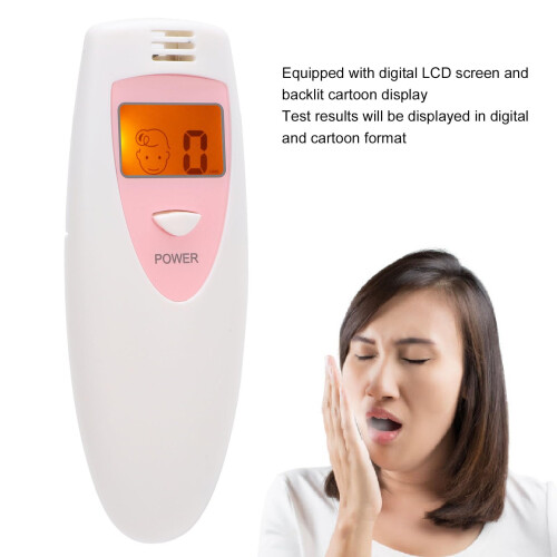 Bad Breath Tester with LCD Display, Instant Odor Detection Breath Analyzer for  Freshness 1