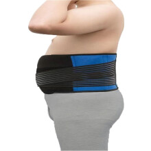 3XL Back Support Belt for Men and Women, Lumbar Brace with Adjustable Fit and Breathable Comfort