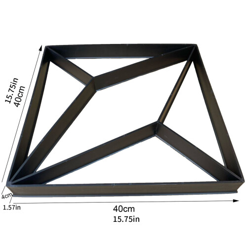 Heavy Duty Plastic Pathway Maker Mold For Effortlessly Yard 2