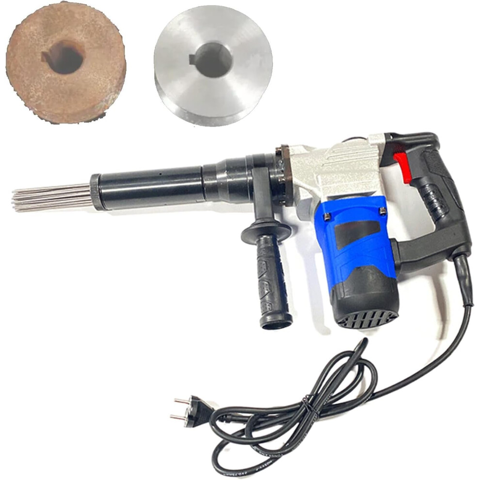 Electric Needle Scaler 110V Handheld Rust Remover For Welding Slag And Metal Surface Cleaning 9092120097597