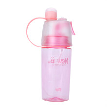 Bouteille brumisatrice portable, hydratation rapide, gourde de sport en plastique Tritan sans BPA, bouchon anti-fuite, idéale pour les activités de