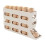 Plastic Eggs Storage Container For Kitchen Fridge-White 1
