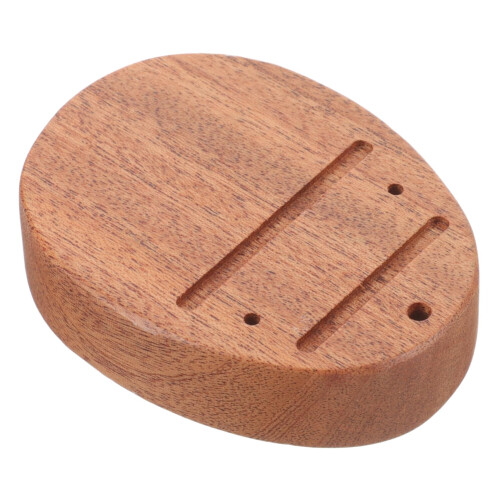 Solid Wood Kalimba Baseboard Replacement for Thumb Piano with Smooth Surface and Acoustic Stability