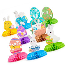9 Stück Osterhasen-Eier-Designs,-Cartoon-Tier