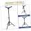 Adjustable Snare Drum Stand with Enhanced Stability and Durable Alloy Construction, Black Finish 2