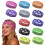 Multipurpose Athletic Headbands 6PCS Set-Fluorescence Yellow 3