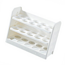 Innovative Rotating Eggs Tray For Kitchen Refrigerator-White 3