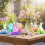 9Pcs Easter Rabbit Eggs Designs Honeycomb Paper-Cartoon animal 2