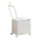 Sturdy Plastic Storage Bin With See Through Top And-White 1