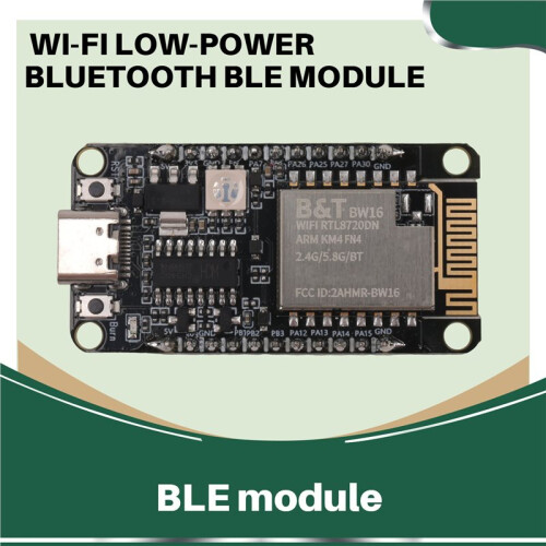 BW16-Kit Development Board RTL8720DN Dual-Band Wi-Fi Low-Power  BLE Module Type-C Interface 1