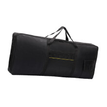 61 Key Waterproof Padded Keyboard Bag Case with Shoulder Strap and Pocket for Electric Piano