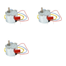 3X Synchronous Motor 2.5RPM 8W 50-KTYZ AC 220V Permanent Magnet Synchronous Gear Motor