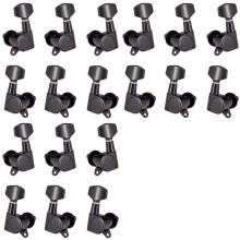 Guitar Tuning Pegs Tuner Machine Heads 9R9L Tuning Peg Machine  for Acoustic Electric Guitar,Black