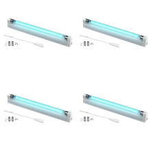 4X T5 6W LED UV Lamp Quartz Ultraviolet UVC Germicidal Light Disinfection Lamp 220V