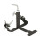 Drum Cowbell Bracket Pedal Attachment for Drum Set, Adjustable Angle, Hands Control 1