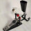 Drum Cowbell Bracket Pedal Attachment for Drum Set, Adjustable Angle, Hands Control 3
