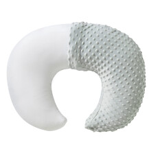 Nursing Pillow for Breastfeeding and Bottle Feeding, Ergonomic Support with Soft Washable Cover, Sea Foam 22x17.7x5.9
