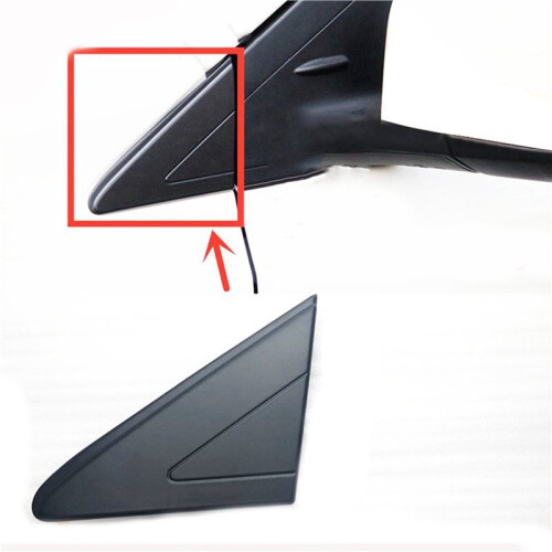 20X Front Left & Right Side Mirror Triangle Garnish Cover Panel Triangle Plate Corner for  Vios 2014-2021 2