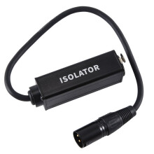 3X L'Isolatore del Cavo Audio XLR Elimina il Rumore L'Isolatore Audio del Loop di Terra il Suono Corrente Elimina il Rumore, da Femmina un Maschio