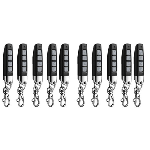 20pcs 433MHz Remote Control Compact Wireless Duplicator for Garage Doors Gates Systems Universal Compatibility Black 1