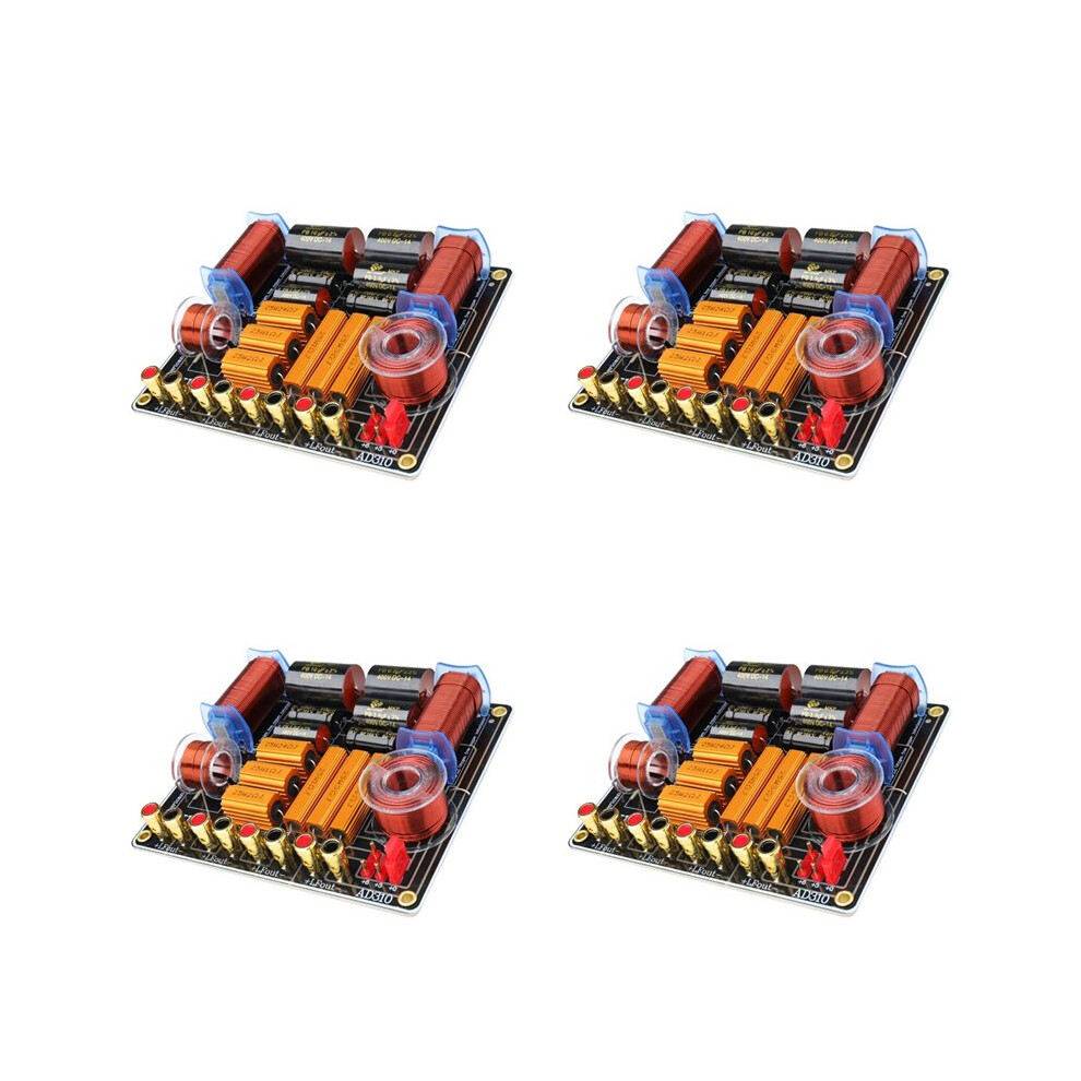 4X Three-Way 450W Professional Speaker High Power Splitter 750Hz/5000Hz Stage Home Theater 3-Unit Audio Crossover Filter-image-OPC-PSY9YMK-NEW