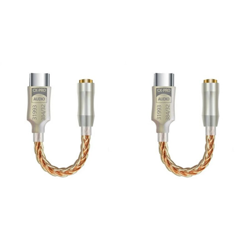 2X CX31993 HiFi DAC Type C to 3.5mm Headphone Amplifier Audio Decoder IEM AMP Mobile Phone Adapter A