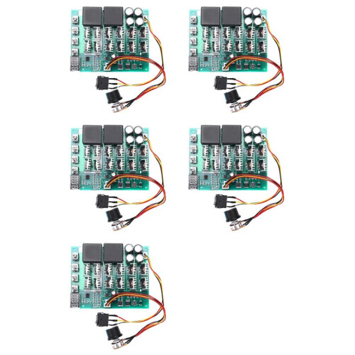 5X  10-55V 100A Motor Speed Controller PWM HHO RC Reverse Control  with LED Display