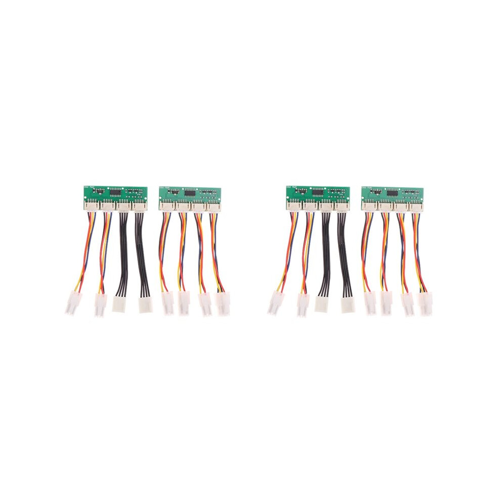 4Pcs S19 S21 Fan Spoofer Dummer 12V 4Pin Fan Simulator Emulator Special For S21 S19kpro T21 Ks5 Ks5pro 4714047167126