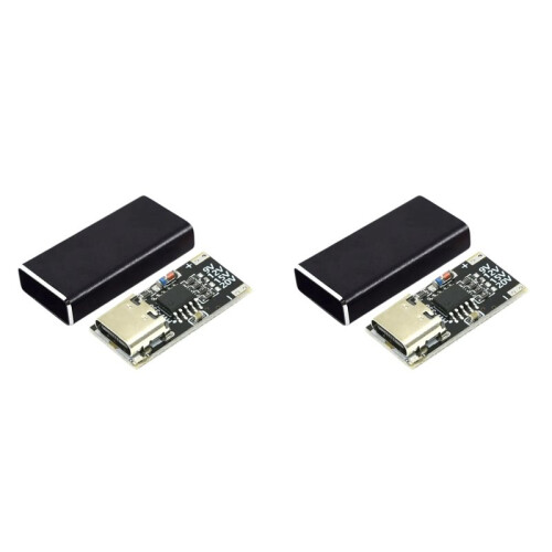 2X PD/QC/AFC/PPS/FCP Type-C Decoy Board USB-C Boost Module Type-C Trigger Polling Detector Power Fast Charging Board