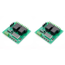 2X YYB‑5 Motor Vooruit/Achteruit Besturingskaart Twee Relais Vertraging Timing Cyclus Module Motorcontroller Motor Besturingskaart