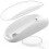 2X Mouse Charger for Magic Mouse 2 USB C Wireless Charging Support Ergonomic Grip&Mouse Base for Magic Mouse 2 White 2