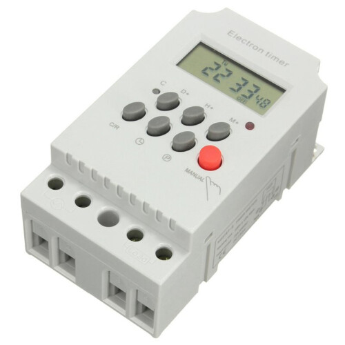 5X KG316T-II Din Rail Microcomputer  Control   Control Timer AC220V 25A DIGITAL TIMER  Relay Control 1