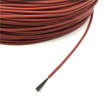 2X 12K HEAT 50M 12K 33Ω/M Kabel Grzejny z Włókna Węglowego 3MM Drut do Ogrzewania Podłogowego Silikonowy Kabel Grzejny O Wysokiej Temperaturze