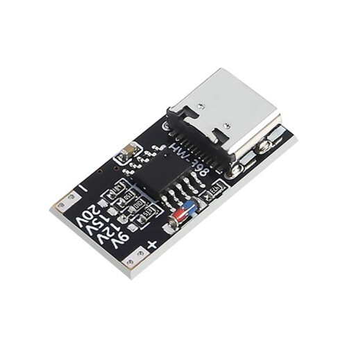 2X PD/QC/AFC/PPS/FCP Type-C Decoy Board USB-C Boost Module Type-C Trigger Polling Detector Power Fast Charging Board 2