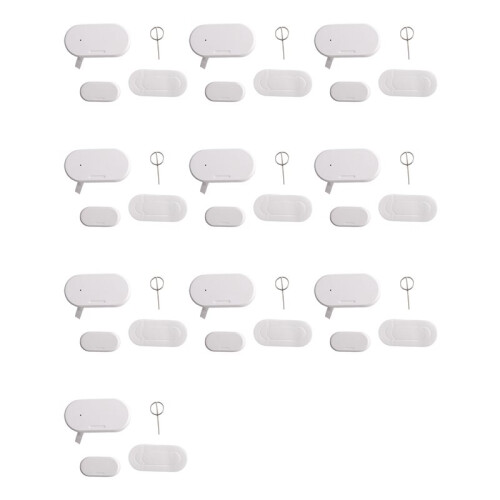 Tuya Zigbee 3.0  Contact Detectors Security Gate Door Window Sensor Transducer  Life Home(10PCS)