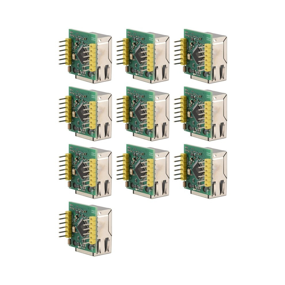 10X W5500 Ethernet Network Module Spi Interface Ethernet/Tcp/Ip Protocol Compatible Wiz820io 6032311226064