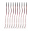 50Pcs 5mm Pre-Wired Diffused LED Diodes Light 20ma  3-6V White 4