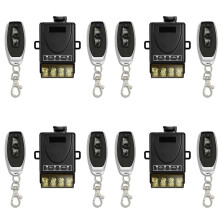 4X DIY Wireless 433MHz Universal Remote Control  12V-48V High Power Relay Receiver Module for Car Water Pump