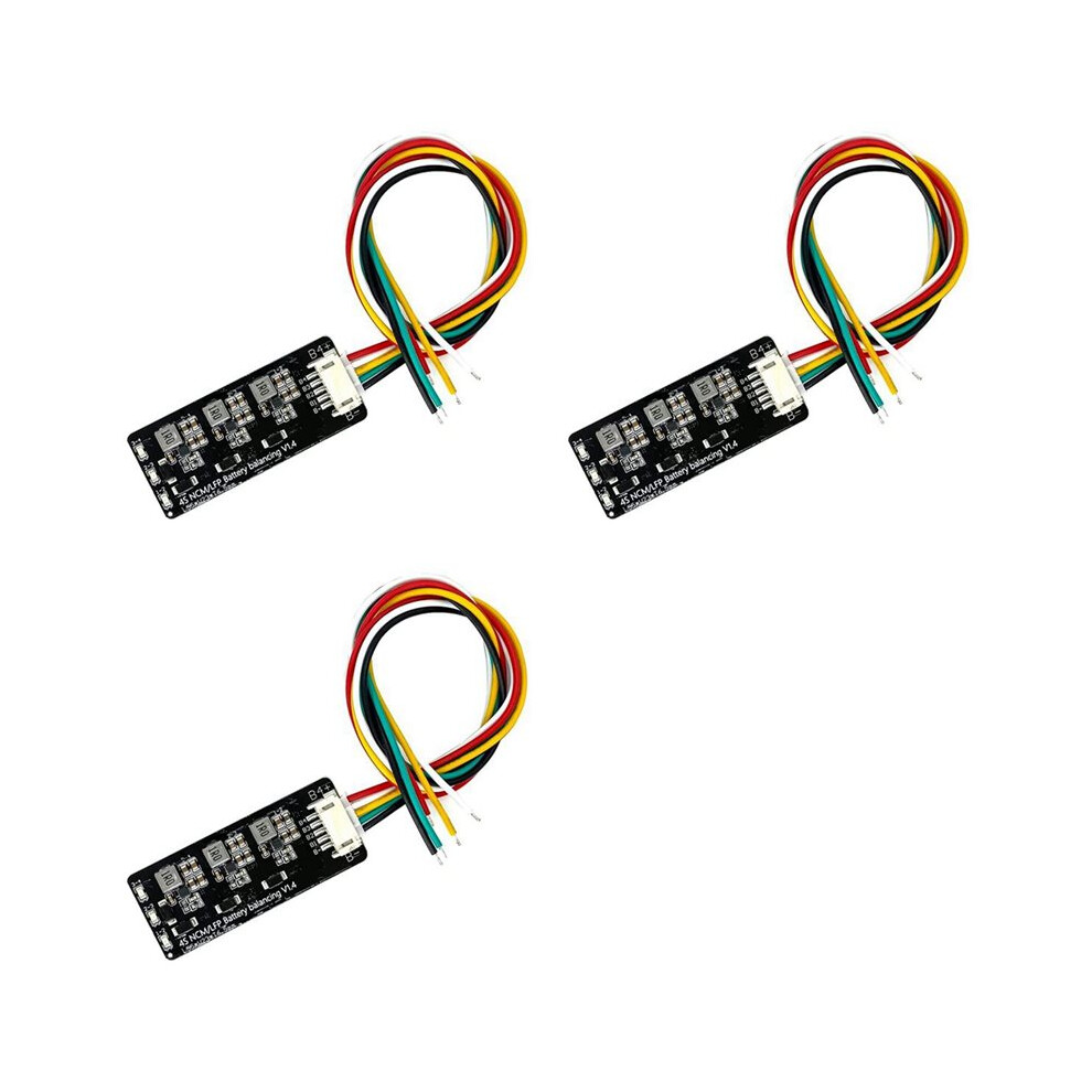 Photos - Printer Part Zandona 3X BMS 4S Active Balancer Board 1.2A Lifepo4 Lipo Li-Ion Lithium Battery Transfer Equalizer Module(4S) 