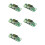 5X 18650 Lithium Battery Digital Display Charging Module 5V 2.4A Three Charging Port with Display Boost Module 1
