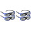 4Pcs Active Shutter Eyewear DLP-Link 3D Glasses USB Rechargeable for DLP LINK Projectors for  W1070 W700 Project 1