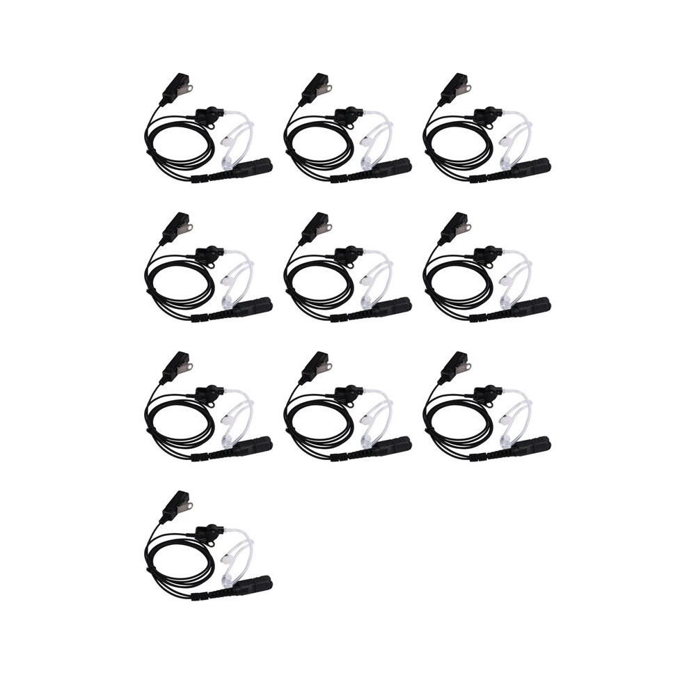 10X For Mtp3100 Mtp3200 Mtp3250 Mtp3550 Earpiece Headset Ptt Radio Walkie Talkie Accessories 6032270395979