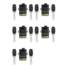 5X DIY Draadloze 433MHz Universele Afstandsbediening Schakelaar 12V-48V High Power Relais Ontvanger Module voor Auto Waterpomp