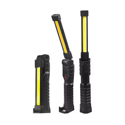 2X Multifunctional Work Light, Rechargeable Foldable Strong Emergency Light, Inspection Light, for Car Maintenance 2