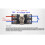 2X Multifunctional Professional H7EC-6 Vending Digital Electronic Counter Count Hour Meter Without Voltage 4