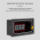 3X PWM  Motor Speed Controller Motor Fan Controller with Display Motor Controller 9-60V/12A /500W 5