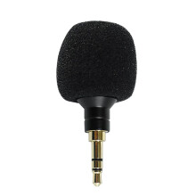 2X Microfone Condensador Mic Dobrável Flexível Ativo Microfone Sensível À Redução de Ruído