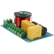 4X 200W 3 Way High Speaker Frequency Divider, Audio Splitter Filter Circuit Board for Home Theater DIY Speaker Crossover